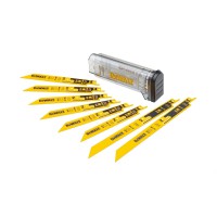 DeWALT tiesinio pjūklo pjūklelių komplektas metalui (8 vnt)